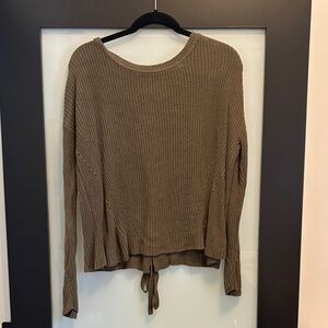 Lucky Brand Tan Knit Long Sleeve Top